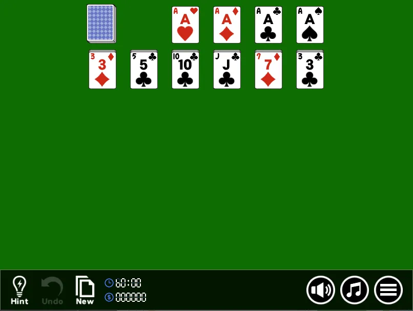 'Blind Alleys' gameplay screen