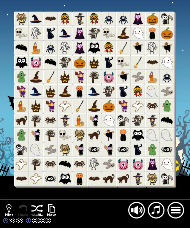 Tangkapan layar "Halloween Connect"
