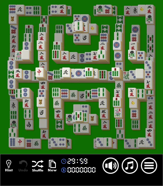 「麻雀パズル10」のスクリーンショット