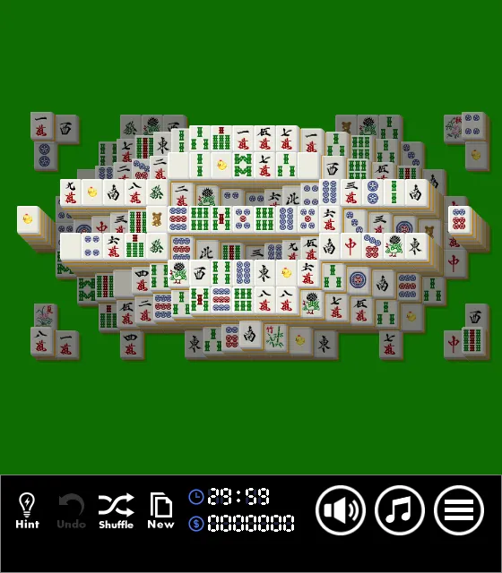 Tangkapan layar "Mahjong Solitaire11"