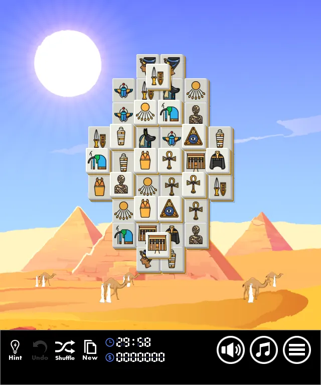 Screenshot of "Pyramid Pairs"