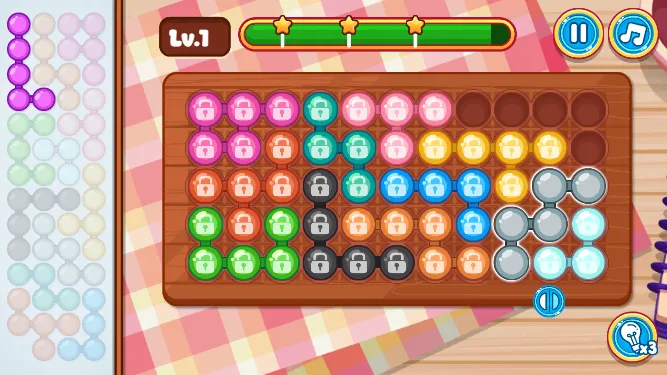 Captura de pantalla de "Fun IQ Puzzle"