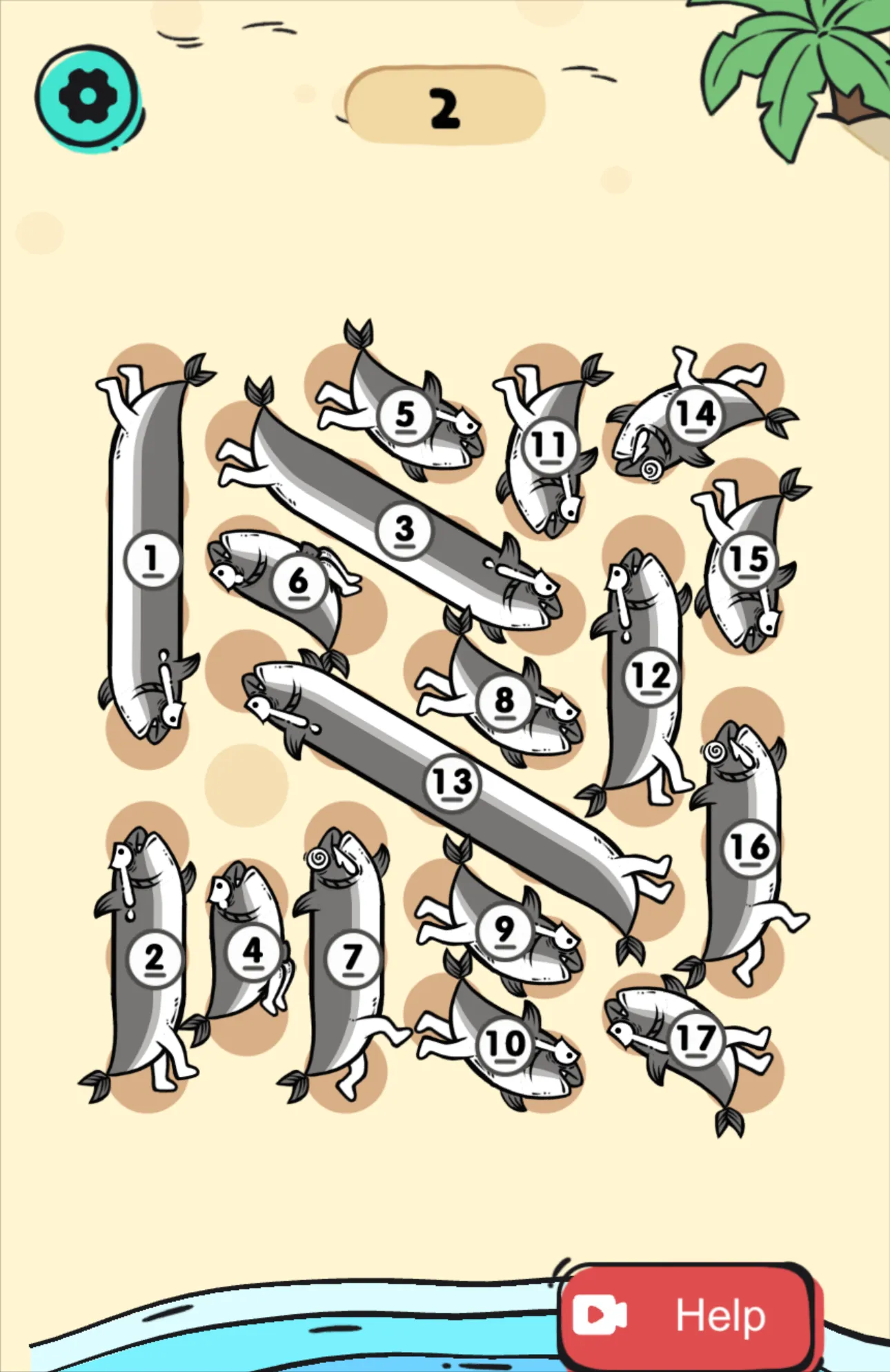 Save Lazy Fish - 無料ゲームのコレピク.NET