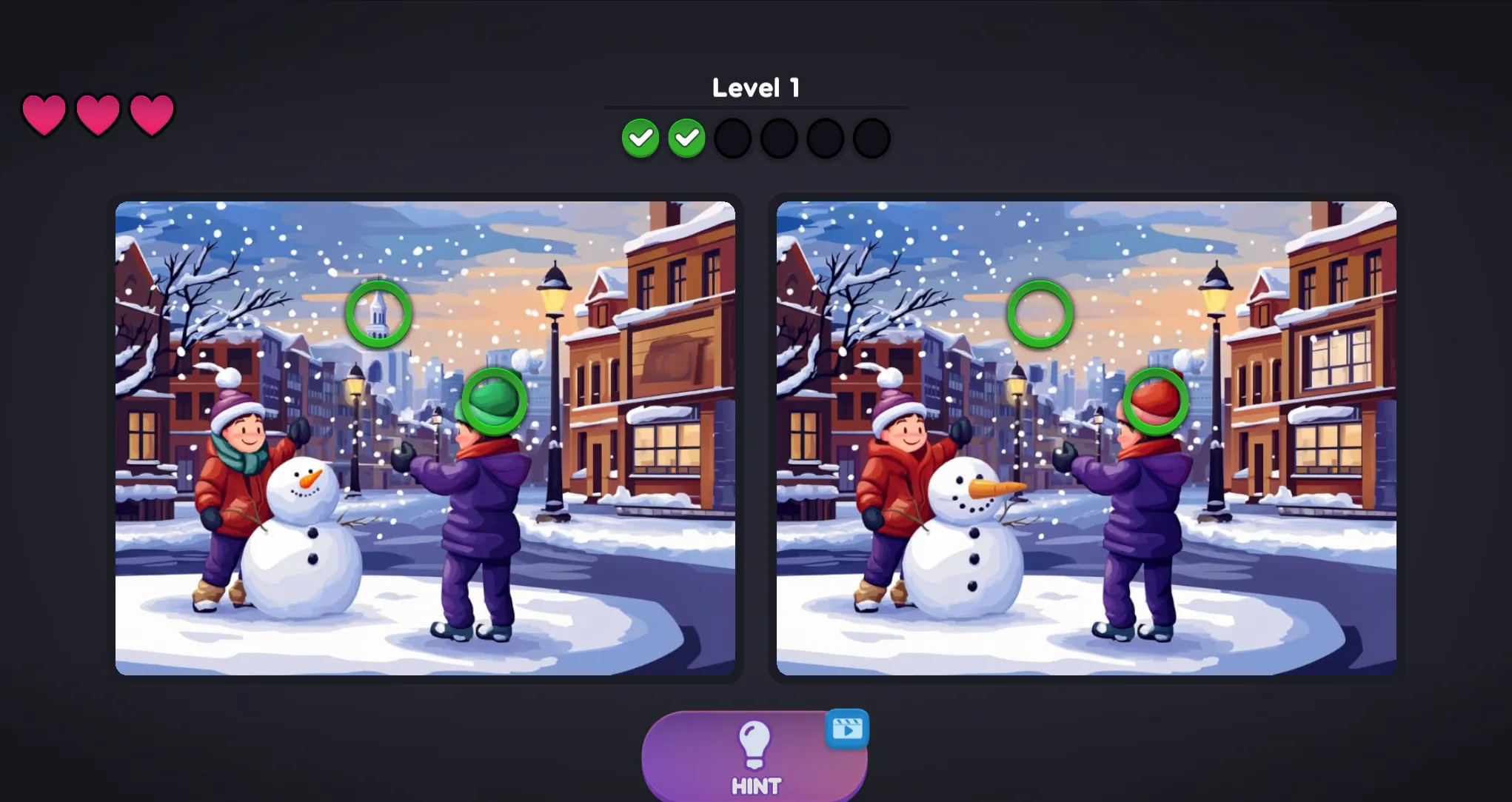 Screenshot of "Find It - Find The Differences"