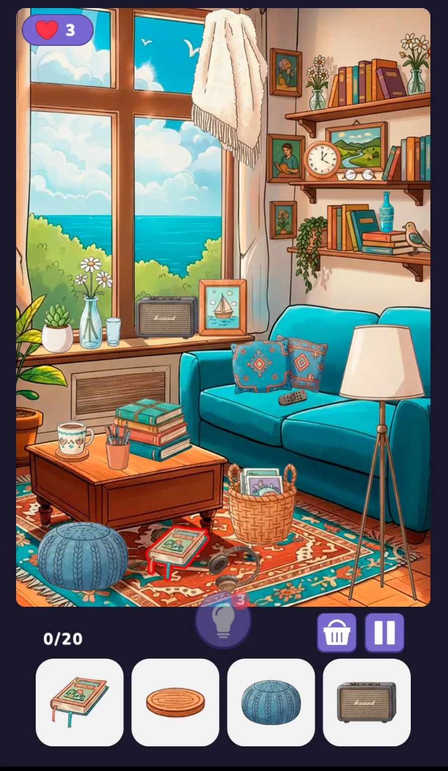 「Hidden Objects: Search for Items」のスクリーンショット