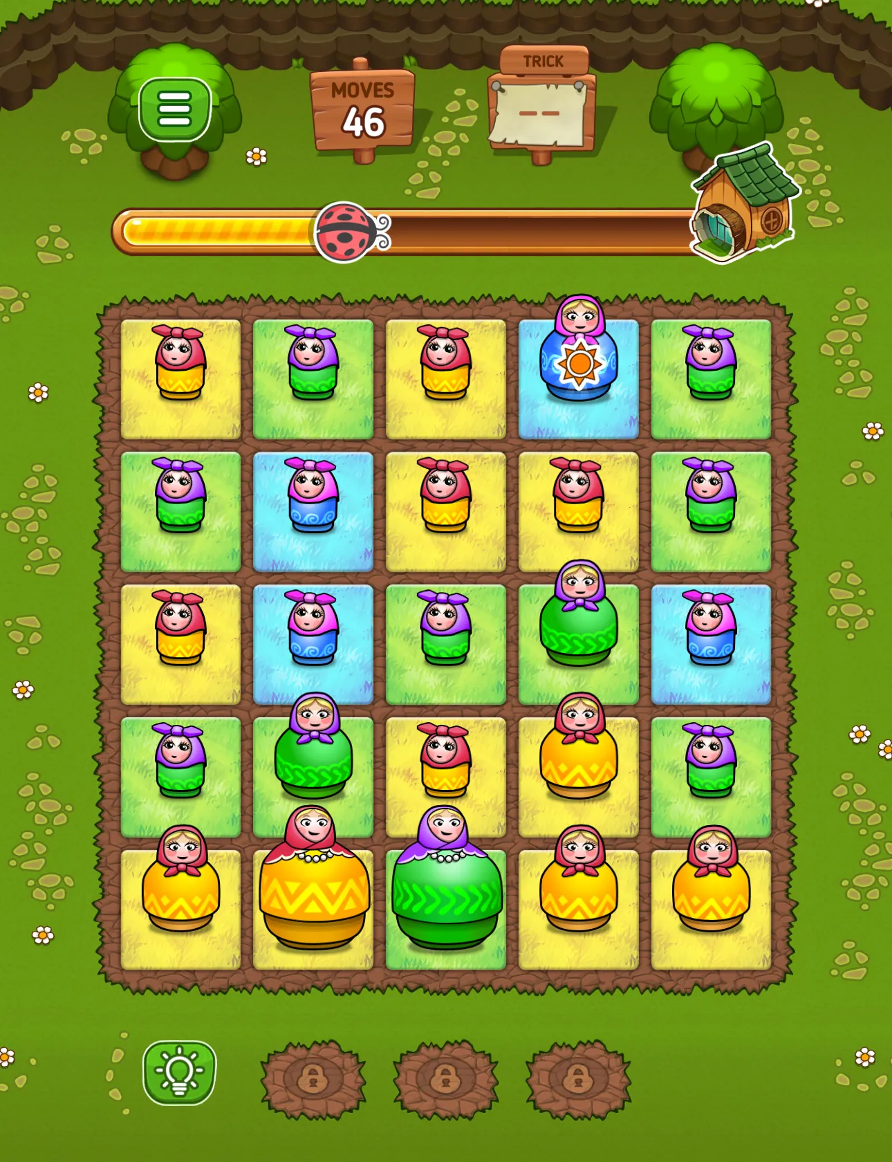 Nesting Dolls: Match & Grow｜ブラウザで今すぐ遊べる無料ゲーム